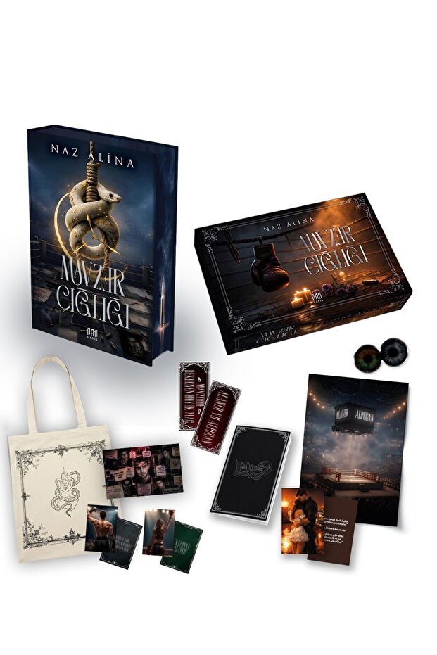 Mavzer Çiğliği – 1 Single Bookcase Box Bag with Side Painting
