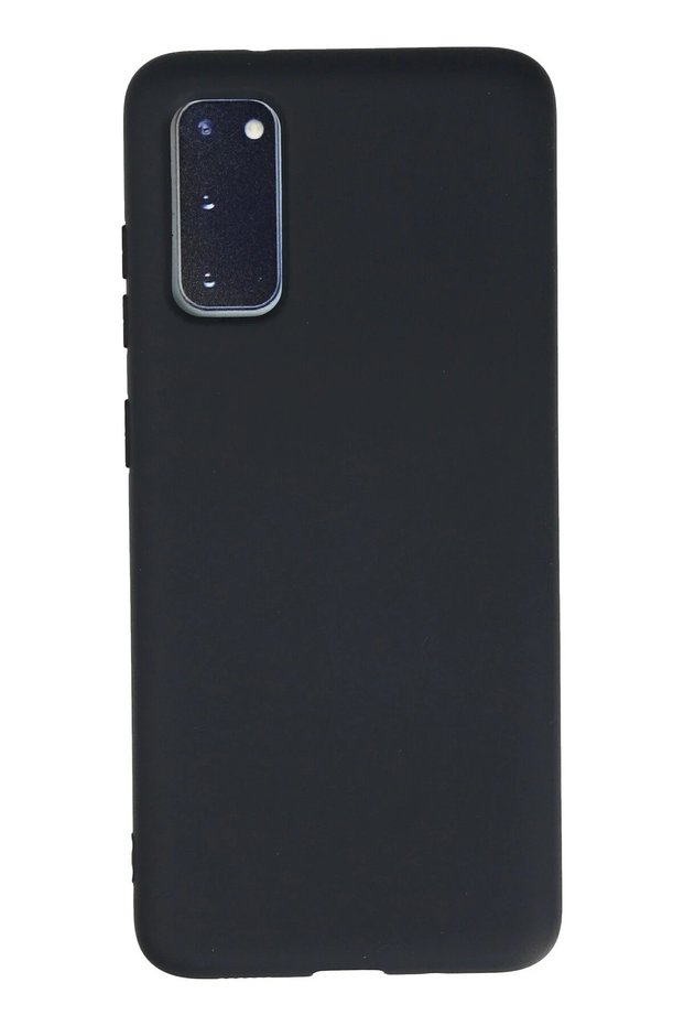 Ilkeshop New Galaxy S20 Case Nano Inside Velvet Silicone (95259) - Navy Blue