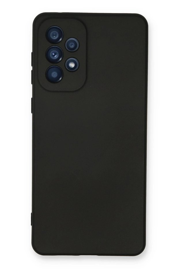 Ilkeshop New Galaxy A33 5g Case Nano Inside Velvet Silicone (111518) - Black