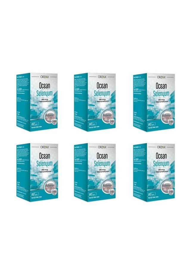 Ocean Selenium 60 Tablets 6 Pack