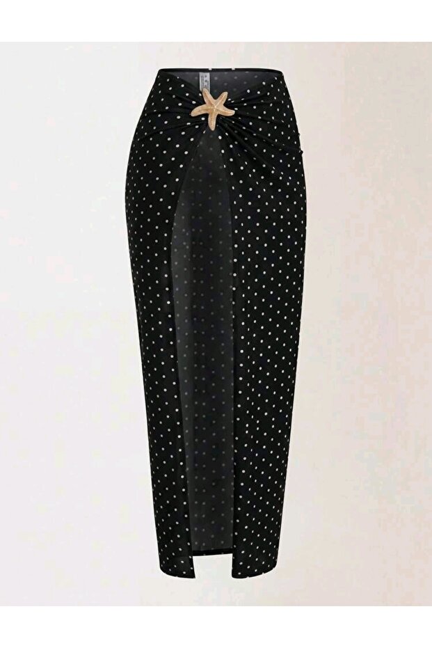 Polka Dot Pareo Skirt
