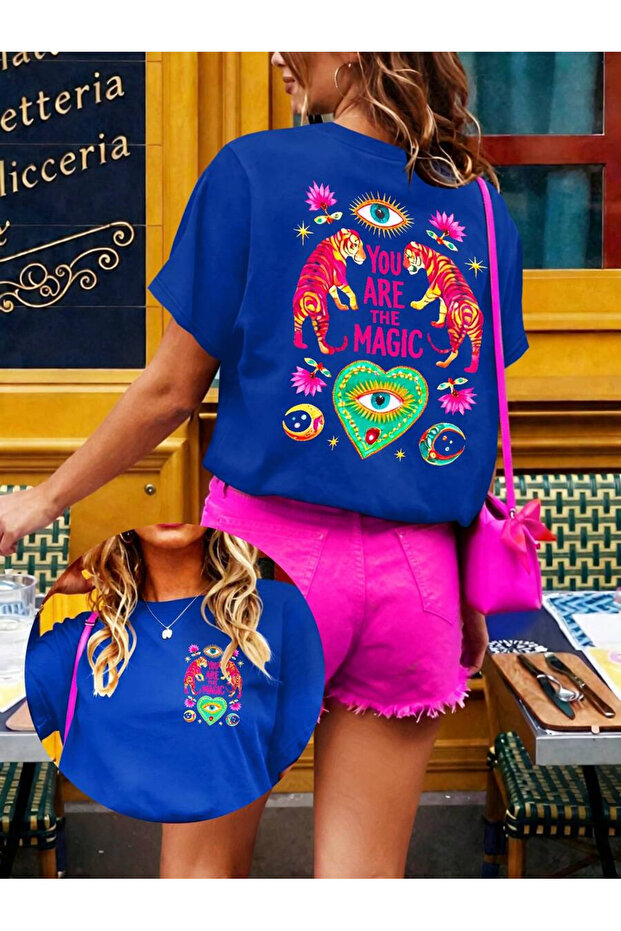 Women's You Are the Magic Printed Oversized T-Shirt