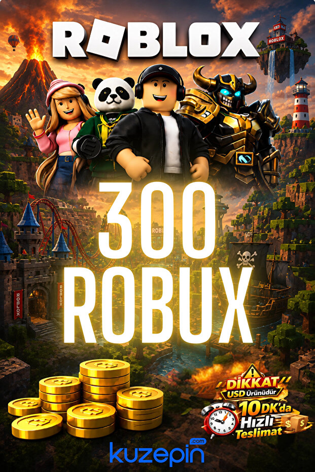 kuzepin Roblox 300 Robux USD