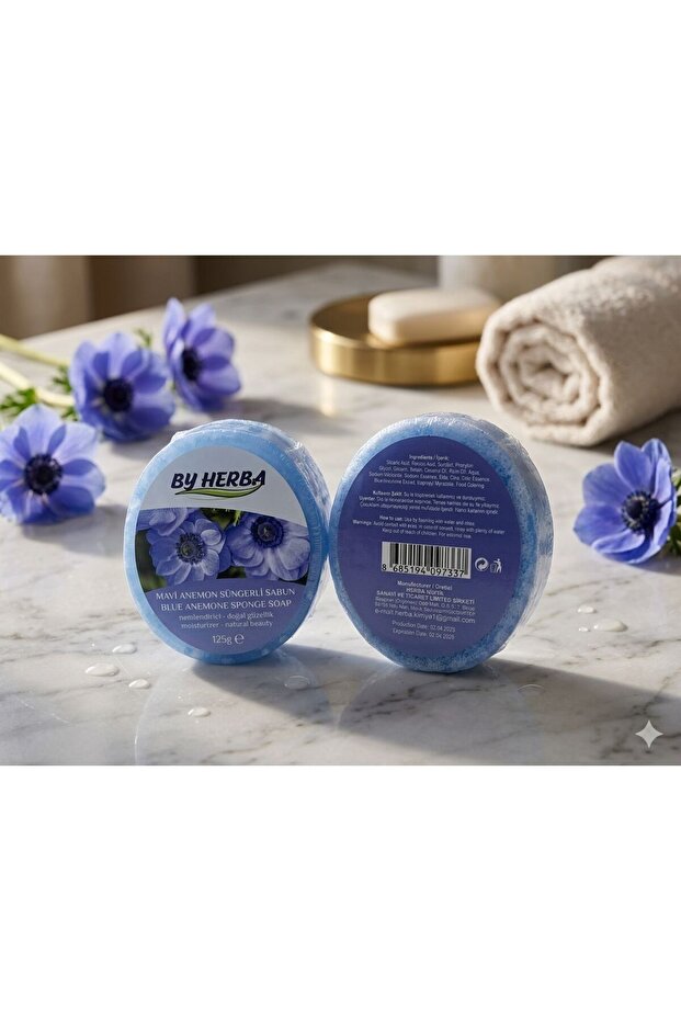Blue Anemone Spoonwort Soap