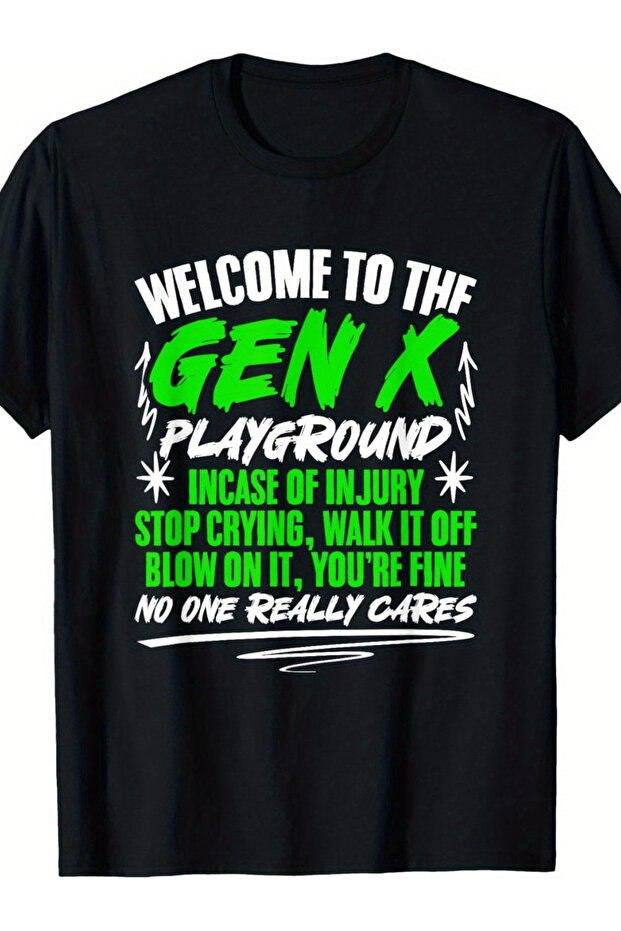 تي شيرت رجالي من Retro Generation X Humor