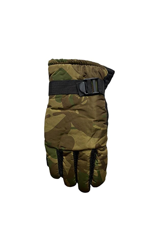 Camouflage Water Repellent Snow Gloves