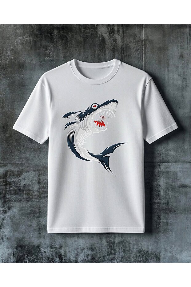 Kopekbaligi Agiz Printed Oversize T-Shirt