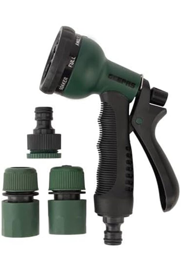 8 Patterns Sprayer Set, Black