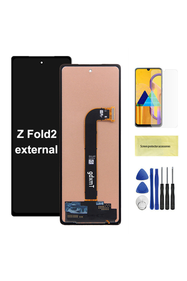 Z Fold 2 Black Z Fold2 3 5G Tested For For Z Fold 2 Fold3 F916B F916N F926B LCD Display Touch Scree