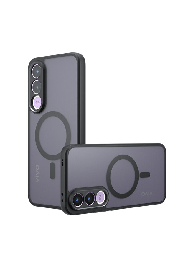 black For Vivo V70 FE For V70 FE for Magsafe Magnetic Acrylic Matte Case for V70 FE Shockproof Tra
