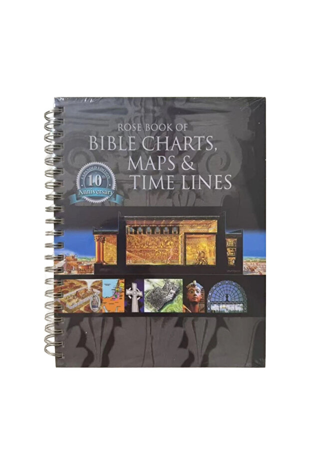 A Bible Charts Spiral Notebook Travel And Scenery Design Durable Coil Binding For Time Management T.