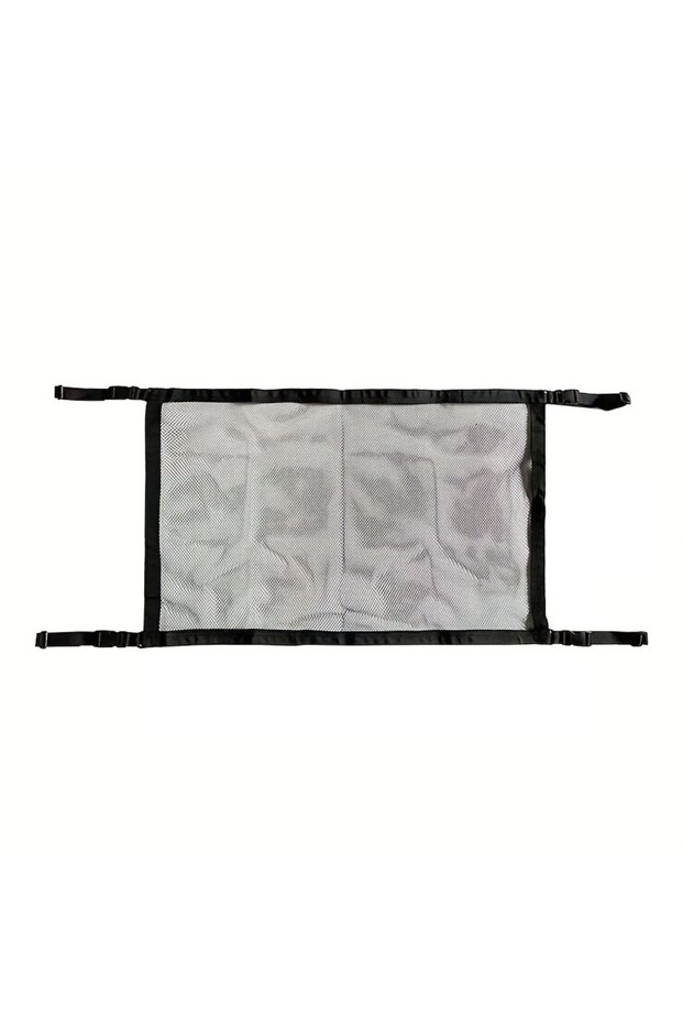 black Car Ceiling Storage Net Bag Pocket Roof Net Pocket Hanging Luggage Suspended Network Port Stor