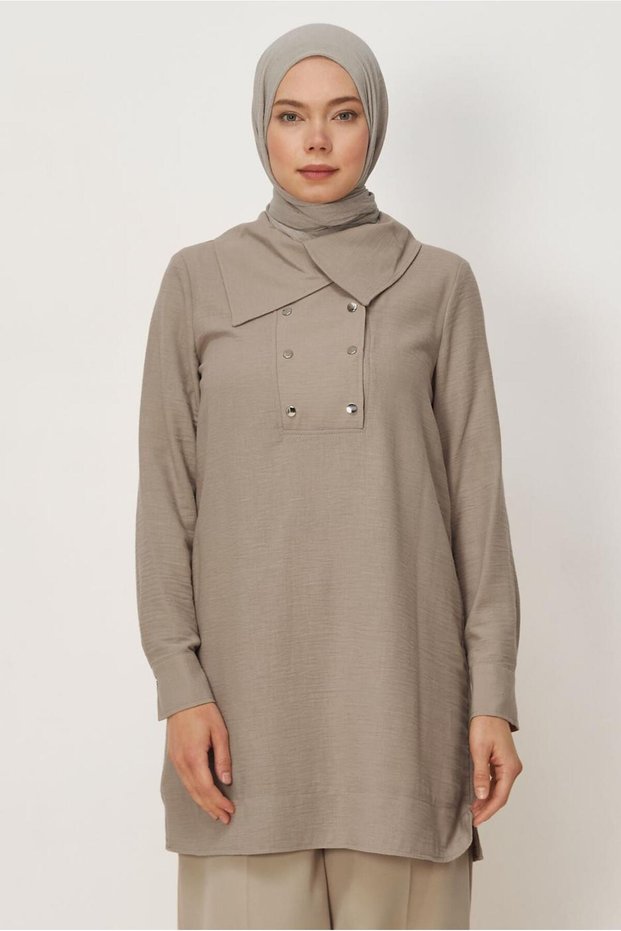 Tunic with Clip Detail 45733