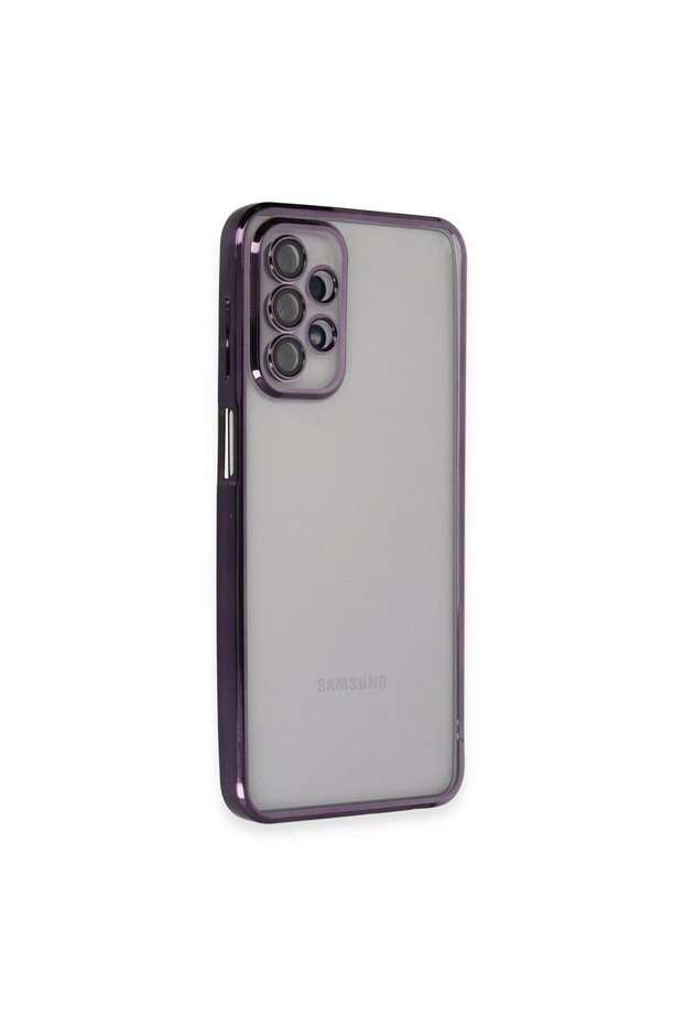 Glb-Stl41414 Samsung Galaxy A23 4g Case Razer Lens Silicone - Purple