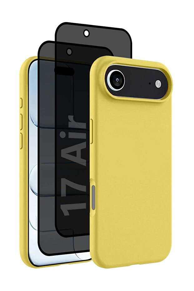 3Packs Liquid Silicone Protective Phone Case for iPhone 17 Air, Soft Anti-Scratch Microfiber Lining
