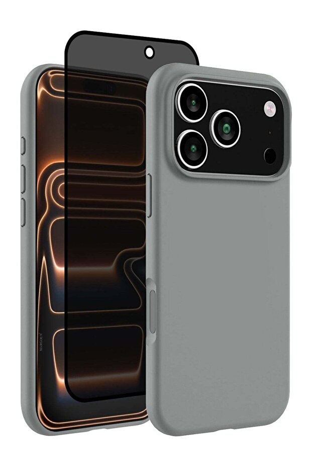 2Packs Liquid Silicone Protective Phone Case for iPhone 17 Pro Max - Olive Green-4