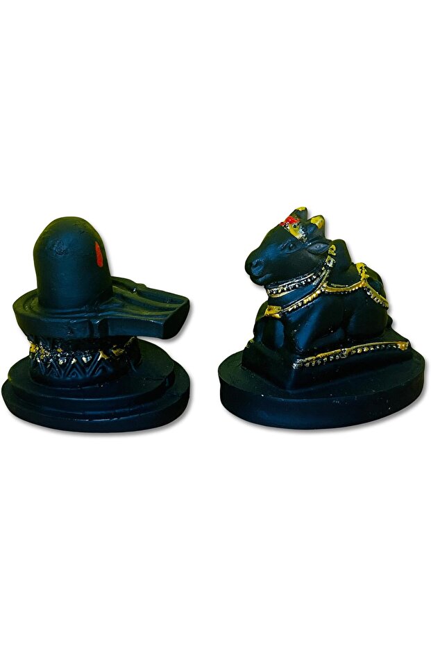 Divine Design Nandi with Shivling – A Sacred Symbol of Devotion and Divine Power-6cm height