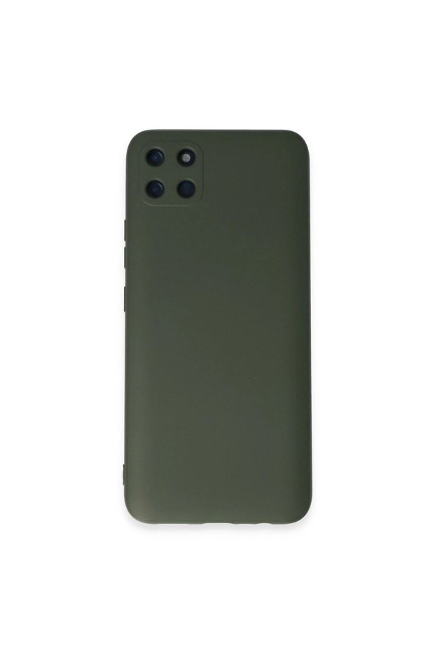 Realme C11 Case Nano Velvet Silicone Inside - Dark Green