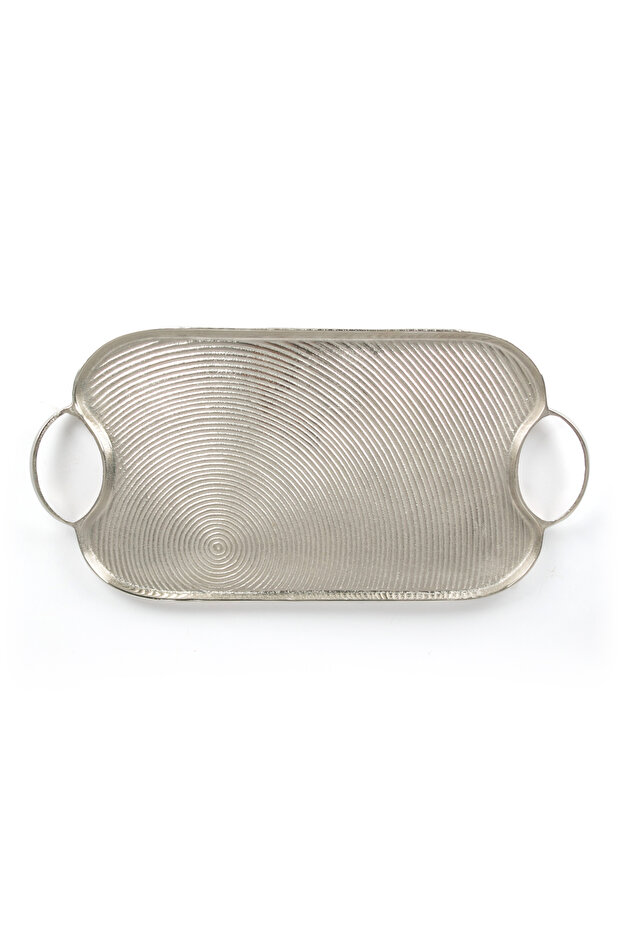 Sereen Silver Serving Tray 48 cm