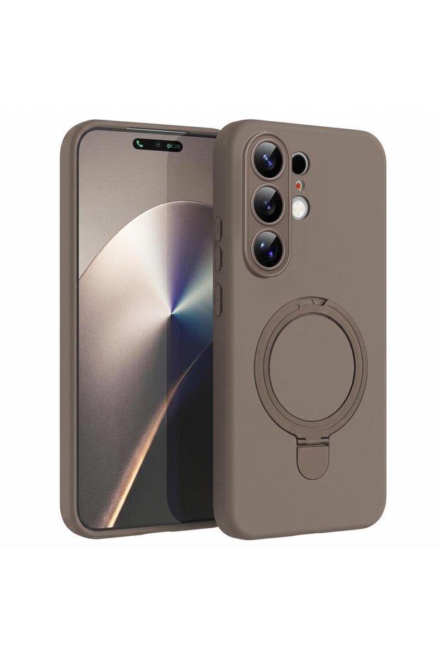 Tecno Camon 50 Case Aura Stand Magsafe Brown