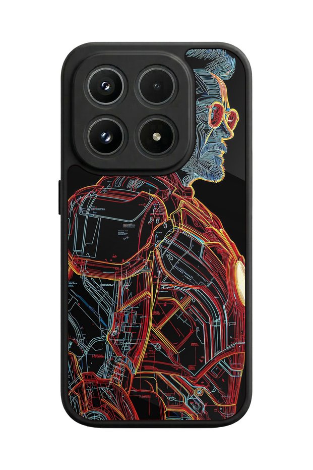 Xlaomi Mi 17 5g Compatible Glossy Premium Case with Iron Man Design