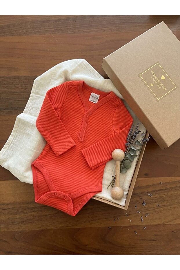 100% Cotton Snap Fastener Baby Bodysuit