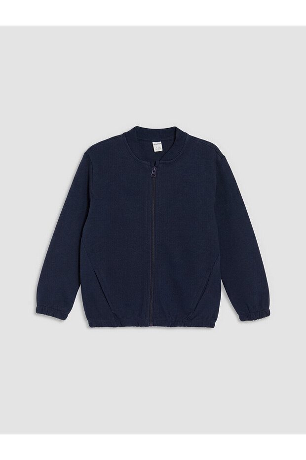 Ozmarka New Season Boys' Zippered Sweatshirt
