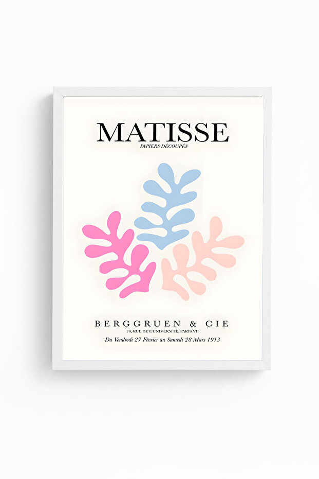 Henri Matisse Painting with White Wooden Frame Huhu289