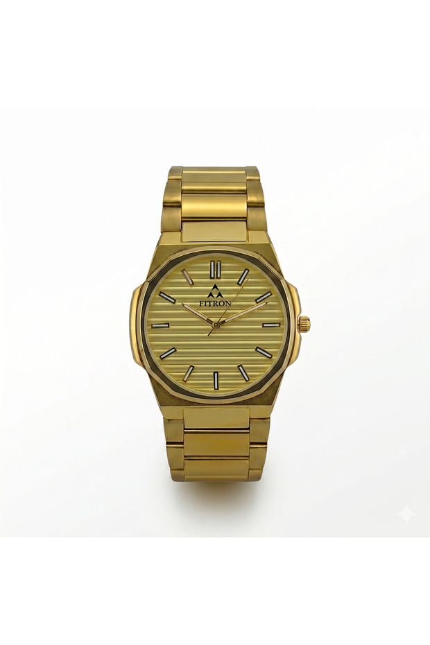 PP THIN BATTERY 6034 M GOLD DIAL - MEN'S QUARTZ