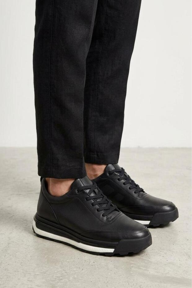 Ps-1763 Genuine Leather Men's Casual Shoes