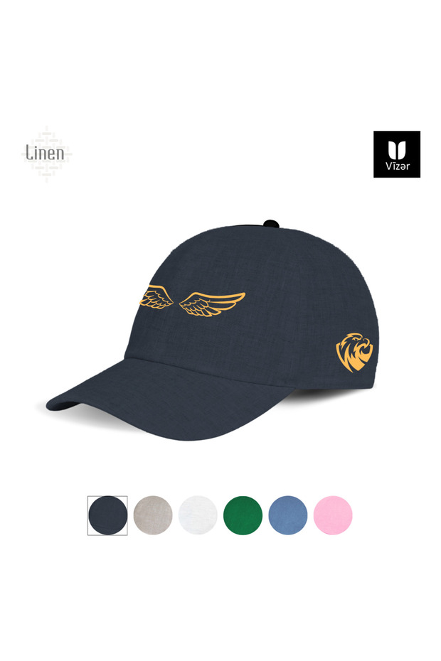 Falcon wings Linen Cap