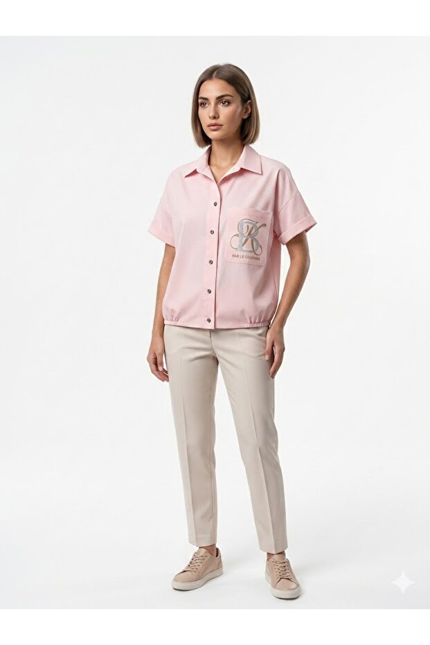 Dosso Dossi̇ Printed Shirt 14141