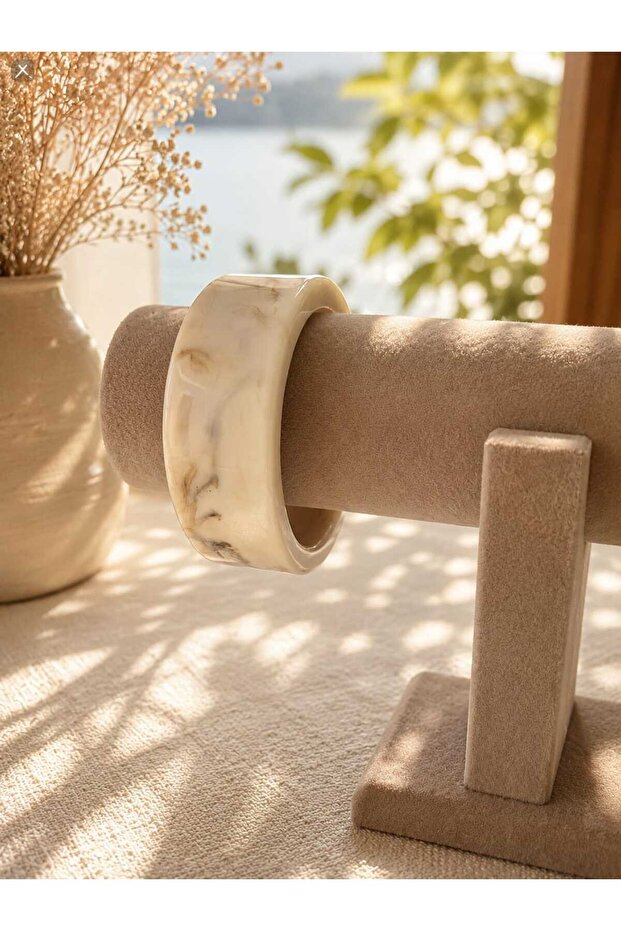 Marble Effect Marble Pattern Bangle Bracelet - 2