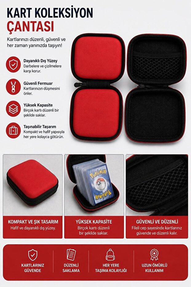 One Piece - Pokemon - Football Player Card Storage Collection Card Bag