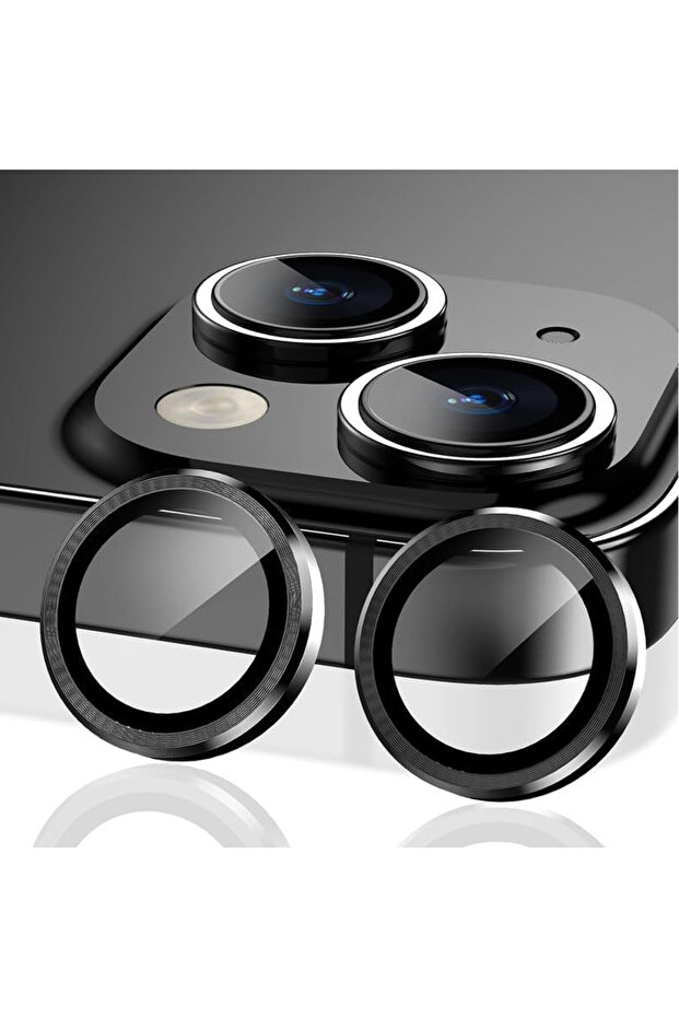 Camera Lens Protector For iPhone 15 Scratch-Resistant HD Clear Glass With Full Camera Bump Protection