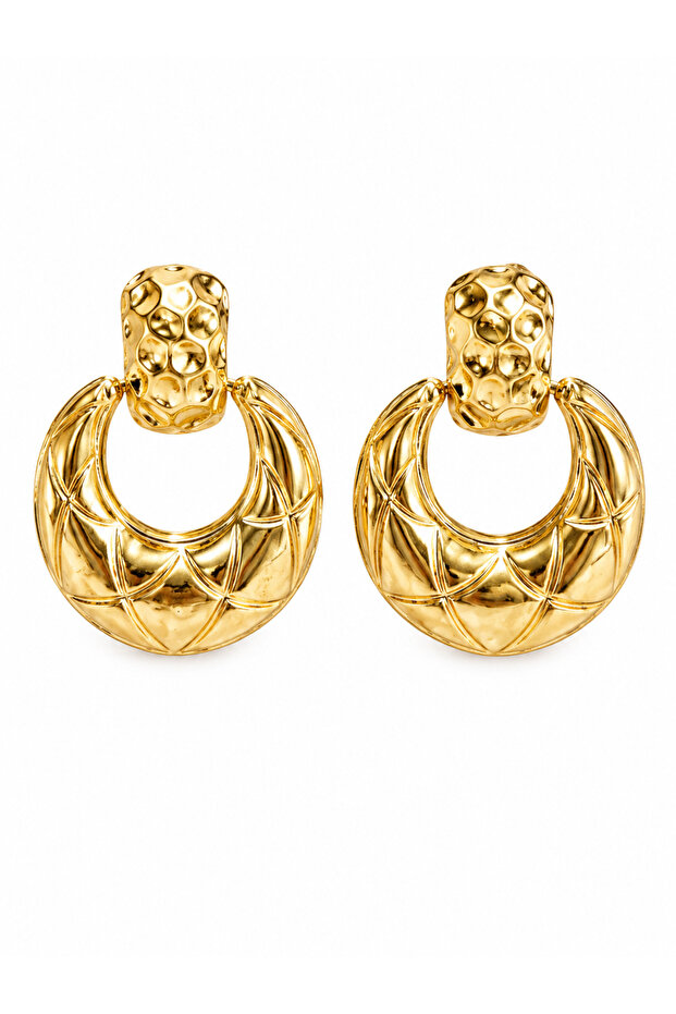 Vip Mosaic Hoop Earrings