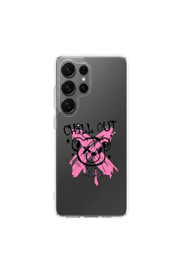 Samsung Galaxy S25 Ultra Compatible Graffiti 6 Design Transparent Case
