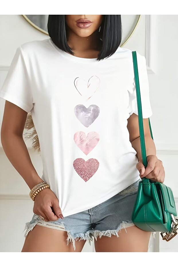 Unisex Comfortable Fit Tshrit Mixed Printed Tshirt