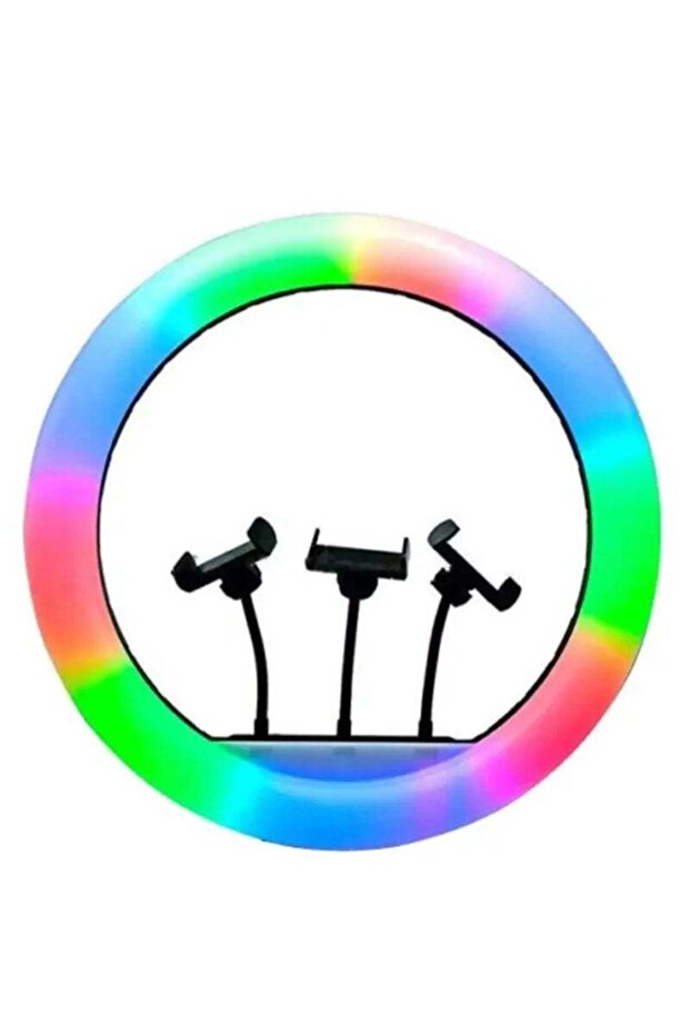 Professional 22-Inch Multicolour RGB LED Ring Light MJ56 for Creative Lighting