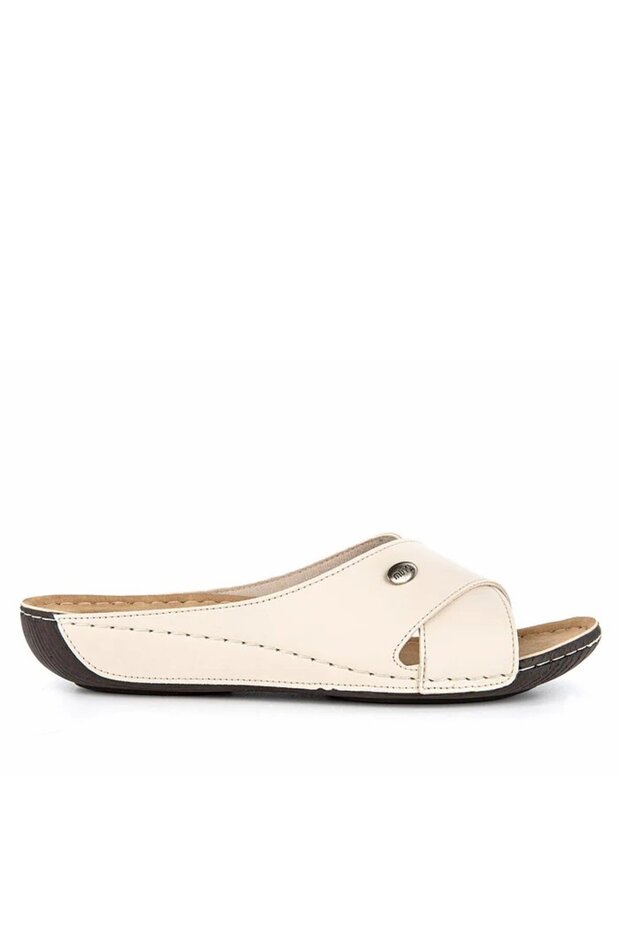 Beige Gel Sole Women's Slippers 32251 Yara Z