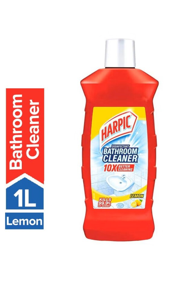 Liquid Bathroom Cleaner, Lemon Clear 1Liters