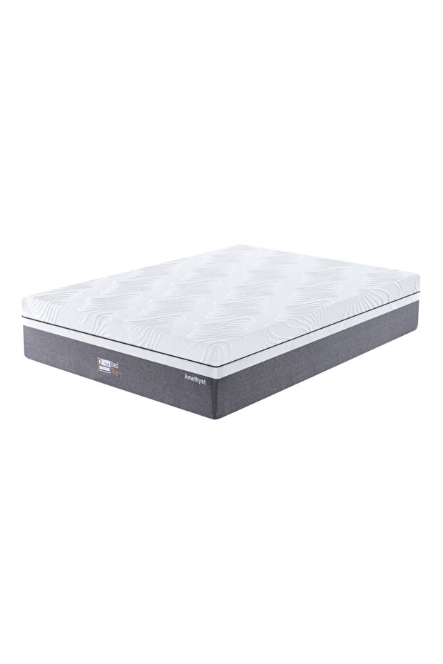 Bed Story Amethyst22cm, Gel Memory Foam, Orthopedic Medium Firm Mattress