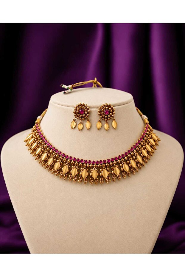 Kerala style Elakkathali Necklace