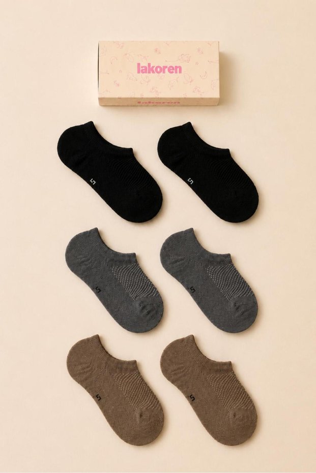 6 Pack Bamboo Baby & Kids Ballerina Socks / Seamless