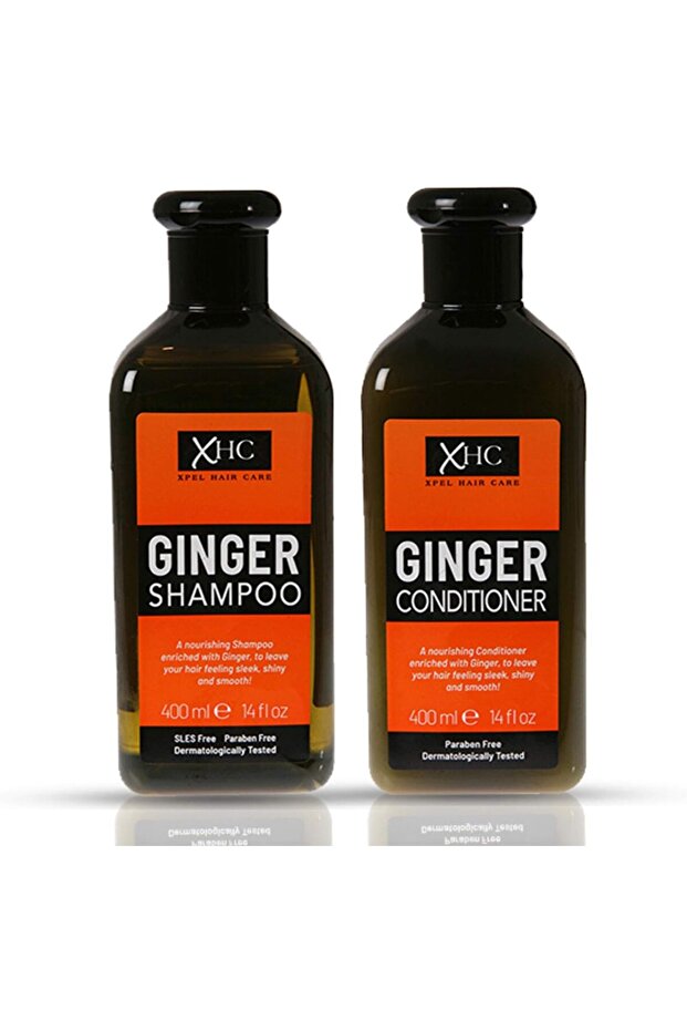 Ginger Shampoo and Conditioner Combo, 400ml