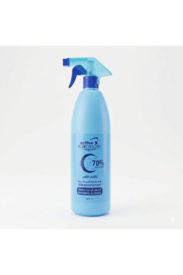 70% Isopropyl Alcohol Disinfectant Spray 1000ml - Blue