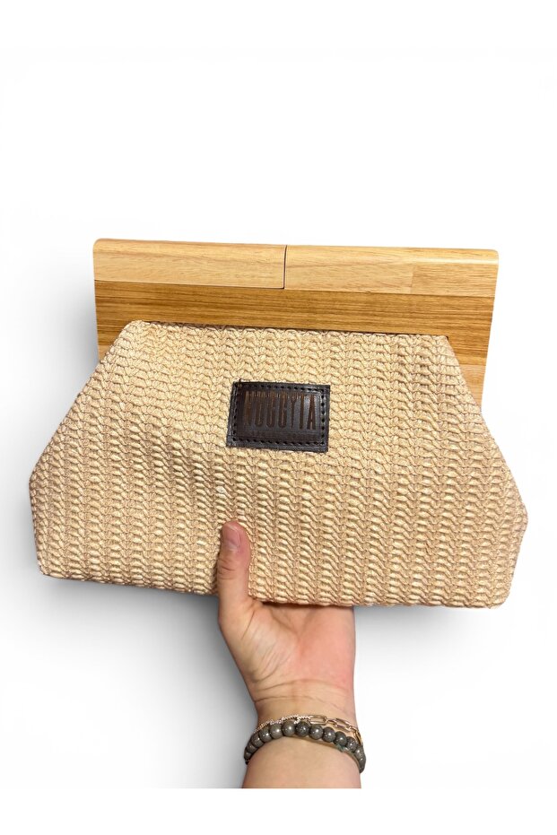 Wooden Scholar Clutch/Portfolio (Hand/Shoulder Bag)