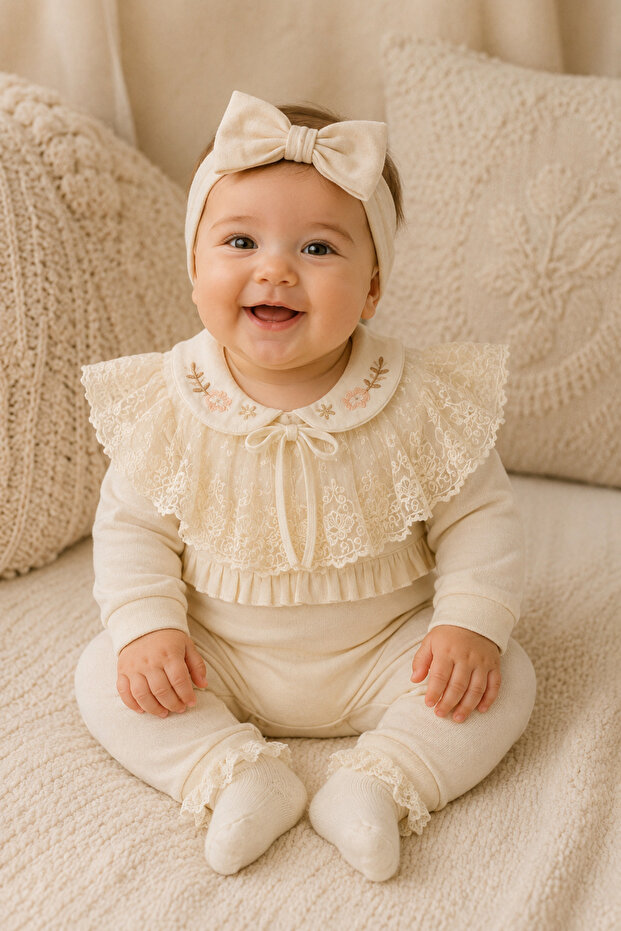 Maria Dantelli Baby Girl Jumpsuit