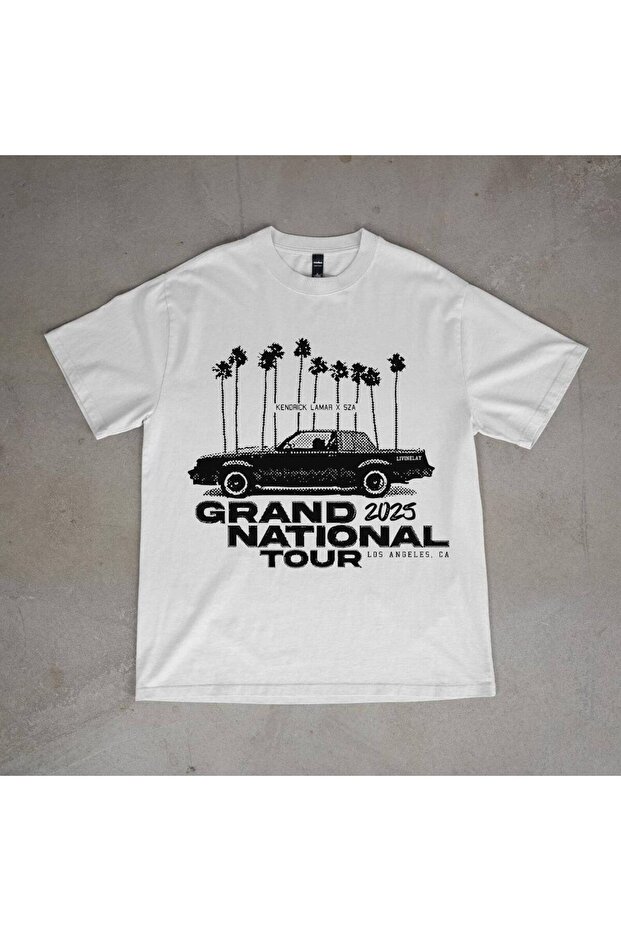 Kendrick Lamar Tour Printed Unisex Oversize T-Shirt