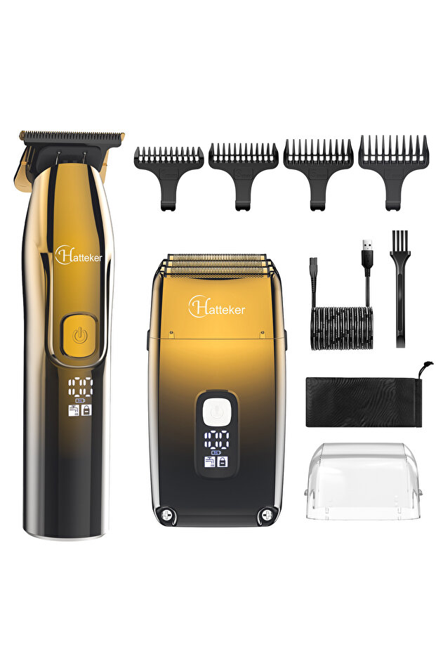 Foil Shaver Bald Head Shaver Electric Shaver Razor for Men Precision Trimmer Beard Clipper Triple Blades Waterproof Cordless